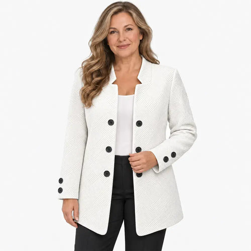 ✨【S-5XL】 Stílusos őszi/téli kétsoros blézer (3 gombos fazon)