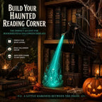 🎃🔥 3D angyalos dekoratív LED világítás | Fantázia megvilágított könyvespolc dekoráció