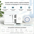 📱💡 Intelligens vezeték nélküli vezérlő a világítás távoli fel- és lekapcsolásához, vezetékezés nélkül.